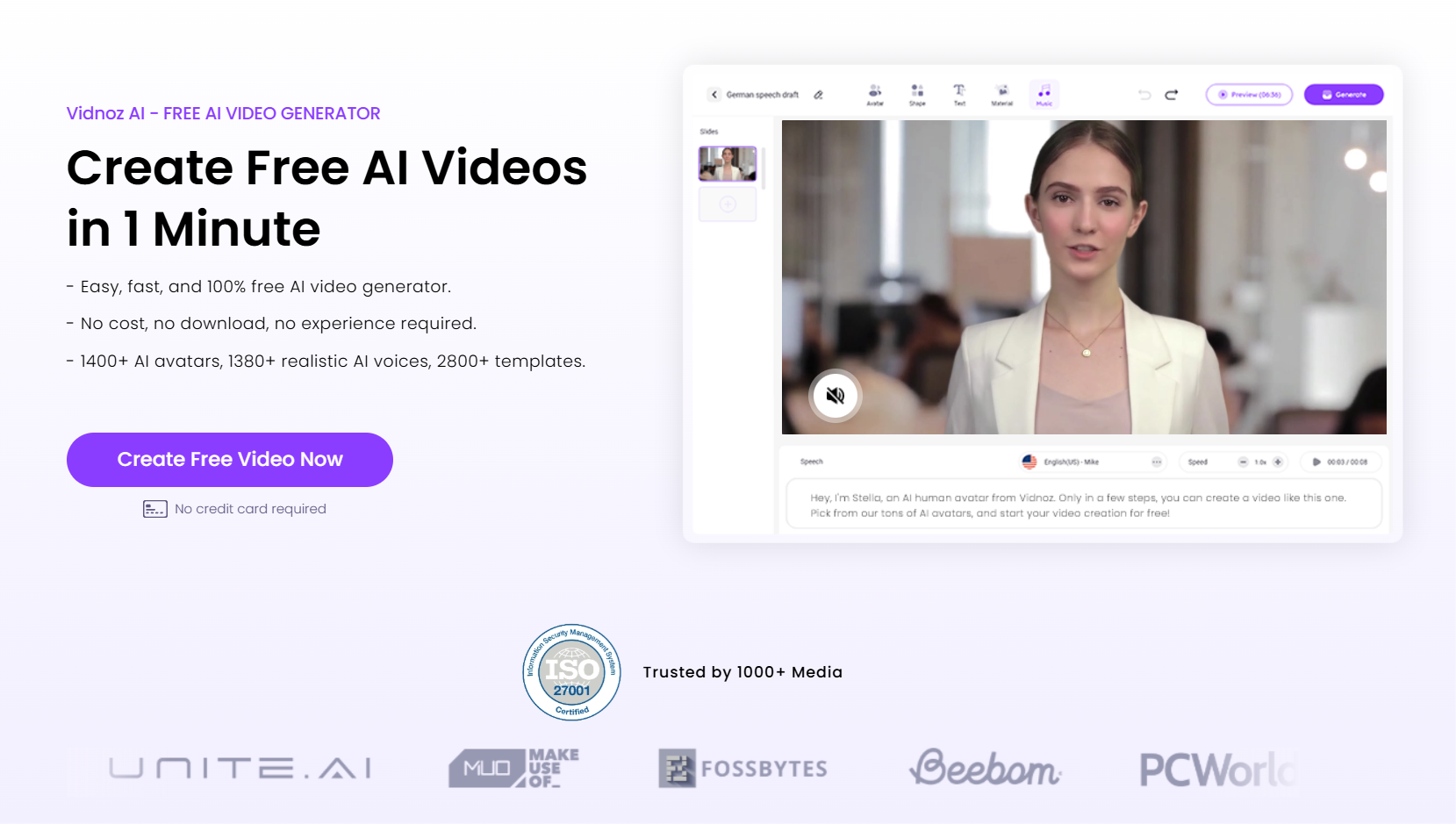 Vidnoz AI Vidnoz AI
