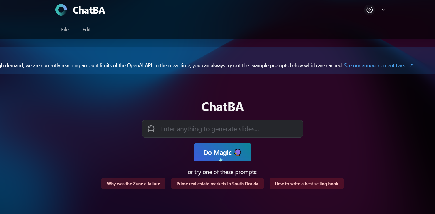 ChatBA(原ChatBCG) ChatBA(原ChatBCG)