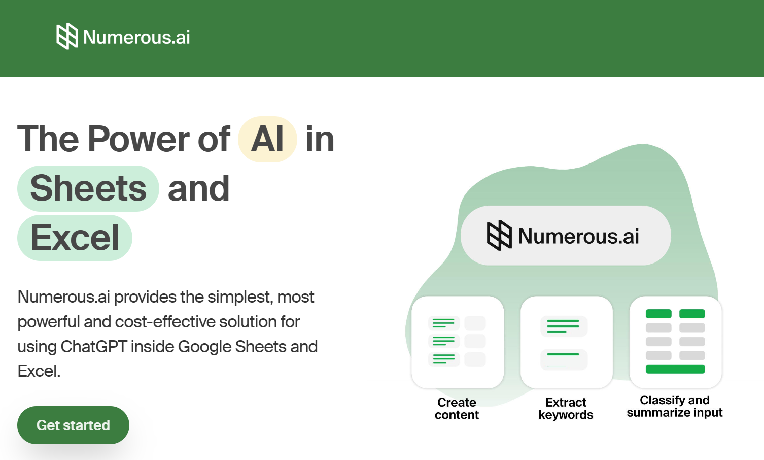 Numerous.ai Numerous.ai