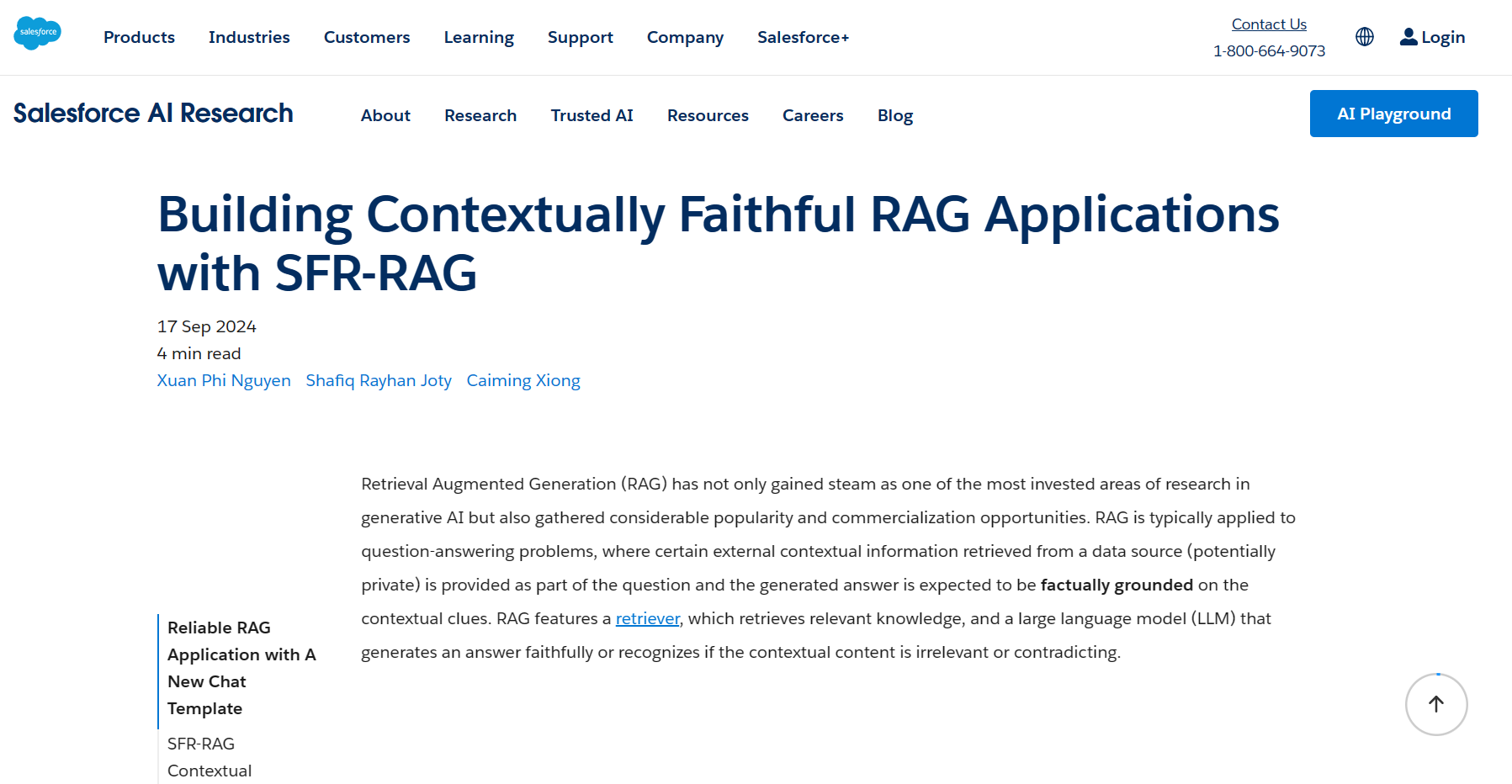 SFR-RAG SFR-RAG